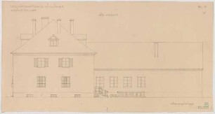 Fischer, Theodor; Nördlingen; Landwirtschaftsschule - Südseite (Ansicht)