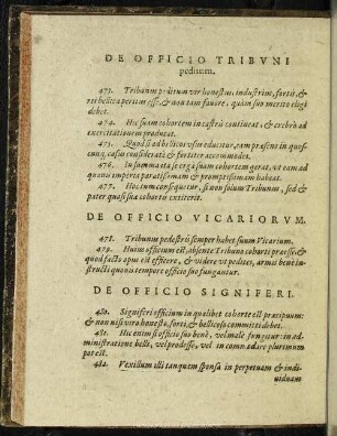 De Officio Vicariorum