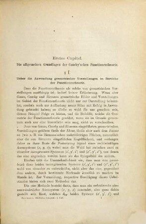 Vorlesungen über Riemann's Theorie der Abel'schen Integrale