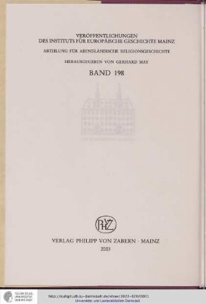 Hutterische Konfession und Tradition (1578 - 1619) : Etabliertes Leben zwischen Ordnung und Ambivalenz