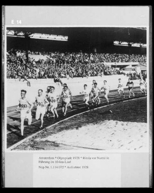 Amsterdam, Olympiade 1928; 10-km-Lauf der Männer