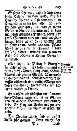 Gewöhnliche Producten und Handlung von Georgien