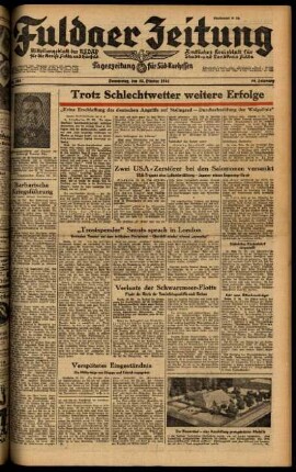 Ausgabe vom Donnerstag, den 22. Oktober 1942.