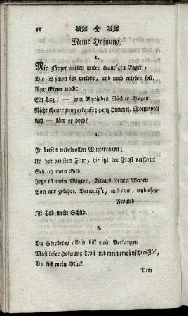 Meine Hofnung