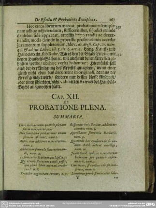 Cap. XII. De Probatione Plena