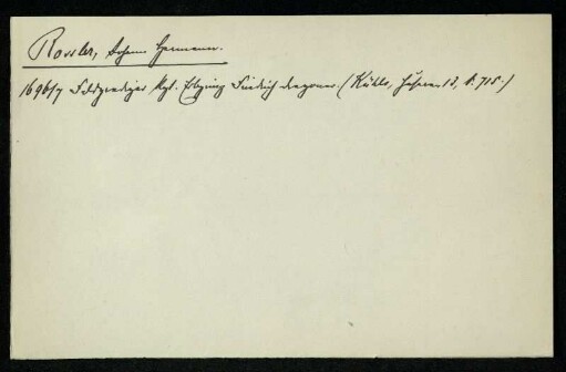 Rossler, Johann Hermann