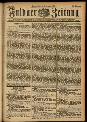 Ausgabe vom Freitag, den 08. September 1893.
