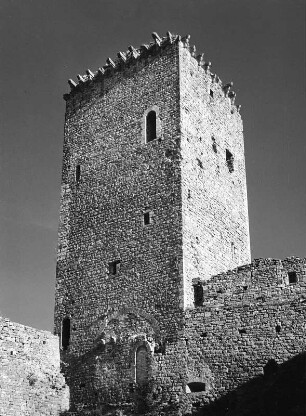 Assisi. Rocca Minore. Bergfried