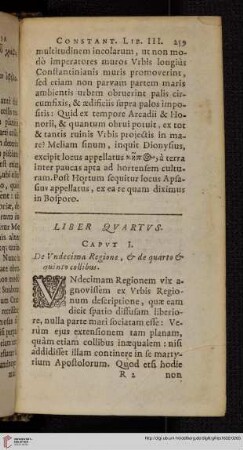 Liber quartus