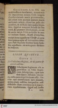 Liber quartus