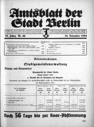 1934,46: Nr. 46, 18. November 1934