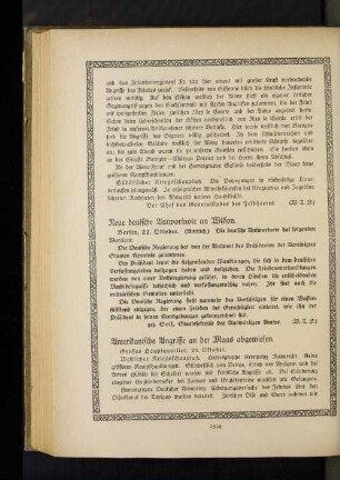 Amerikanische Angriffe an der Maas abgewiesen.