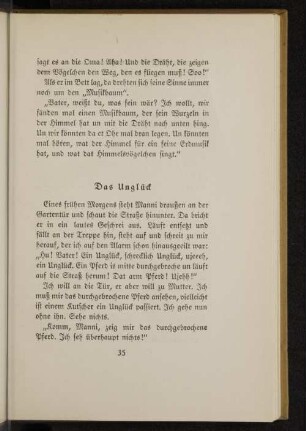 Das Unglück