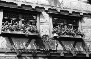 Marbach: Fenster im Schillerhaus