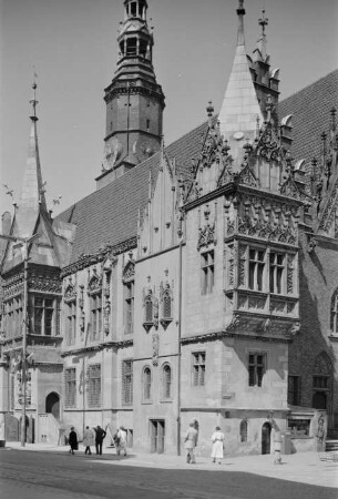 Rathaus, Breslau, Polen