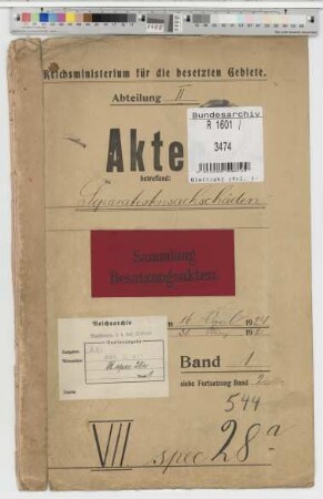 Separatistenschäden: Bd. 1