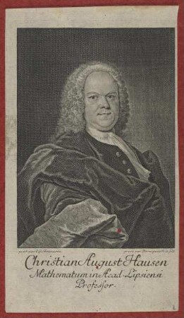 Bildnis des Christian August Hausen