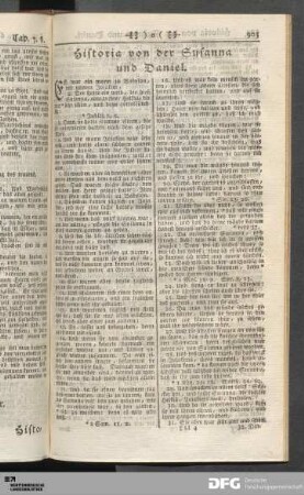 Historia von der Susanna und Daniel.