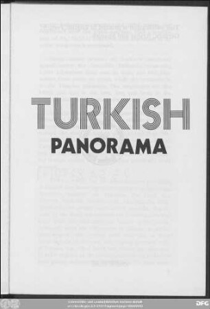 Turkish panorama