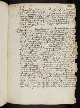 35r-35v Dubium in causa de rescriptis