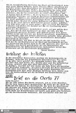 Verteilung der Irritation