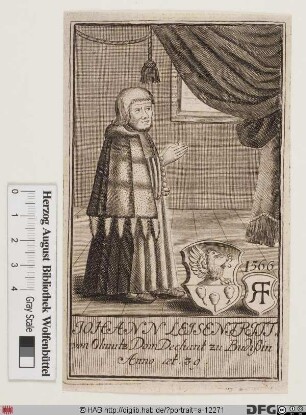 Bildnis Johannes Leisentrit(t) (von Juliusberg)