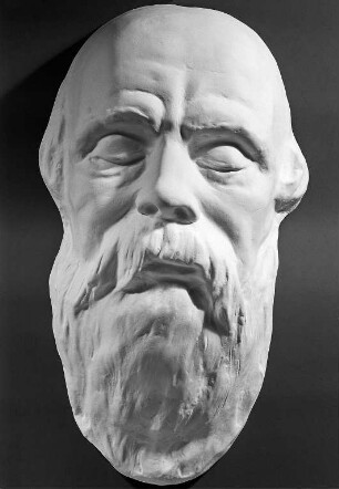 Dostojewski, Fjodor Michailowitsch : Totenmaske Fjodor Michailowitsch Dostojewski (1821-1881)