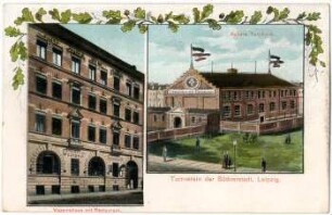 Turnverein der Südvorstadt, Leipzig : Vereinshaus mit Restaurant