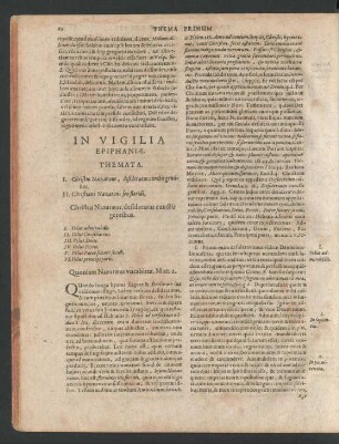 In Vigilia Epiphaniae.