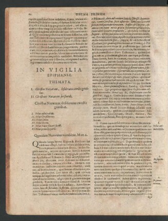In Vigilia Epiphaniae.