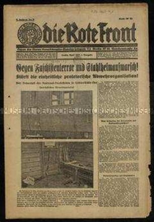 Die Rote Front. 4. Jahrgang 1927