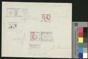 Unteres Café (Paris): Friese und Pilaster-Kapitelle