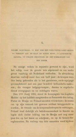 X. Poland korporaal. - ...
