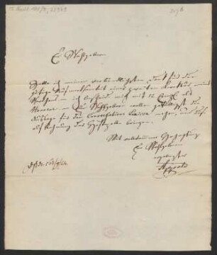 Brief an B. Schott's Söhne : 26.09.1824