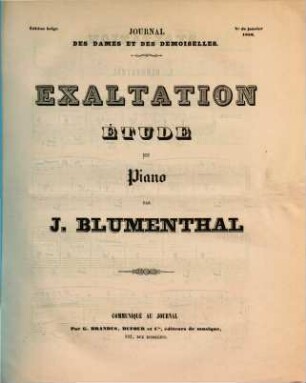 Journal des Dames et des Demoiselles, 1856. Janvier, mars, mai, juillet, septembre