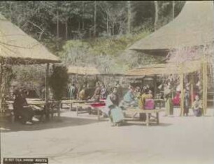 Park mit Pavillions/Sugita