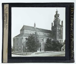 Stargard, Marienkirche : Außenansicht von NO