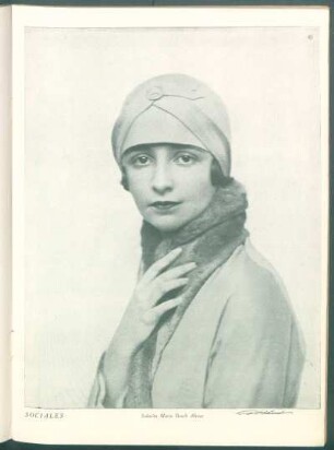 Señorita Marta Bosch Alvear
