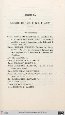 Società de archeologia e belle arti