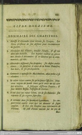 Livre Douzieme