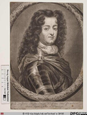 Bildnis Karl I., Landgraf von Hessen-Kassel (reg. 1670(1677)-1730)