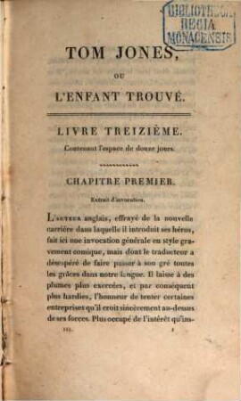 Tom Jones ou l'enfant trouvé, 3
