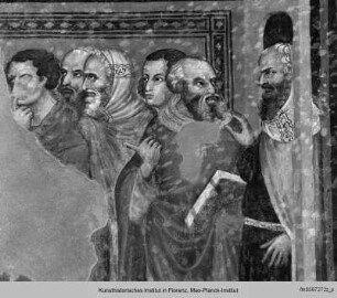 Szenen aus dem Leben der heiligen Katharina von Alexandrien : Der Disput der heiligen Katharina mit den Philosophen