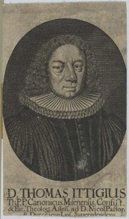 Bildnis des Thomas Ittigius