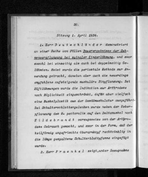 Sitzung am 1. April 1924.