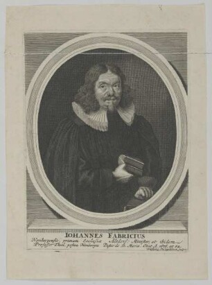 Bildnis des Iohannes Fabricius
