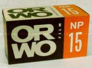 Dekorationspackung "ORWO FILM NP 15"