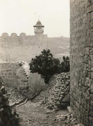 Hebron. Blick auf den Haram