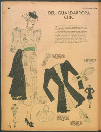 Del guardarropa chic [Dibujos]