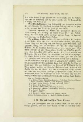 § 46. Die außerdeutschen Länder Europas